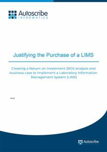 Justifying the Purchase of a LIMS