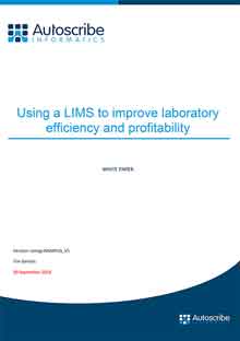 LIMS to Improve Efficiency & Profitability