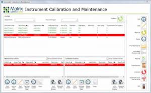 Instrument Calibration & Maintenance