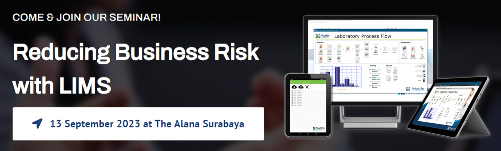 LIMS Workshop: Reducing Business Risk with LIMS